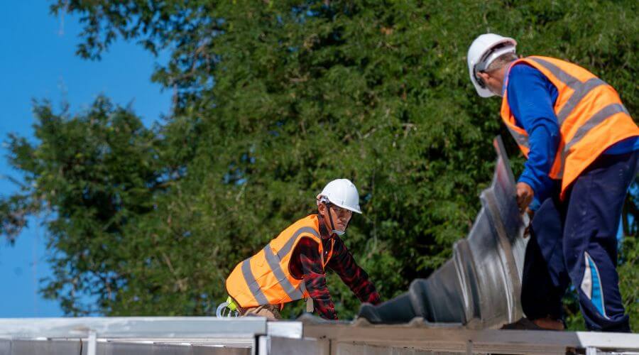 Professional New roof installation in Point, TX